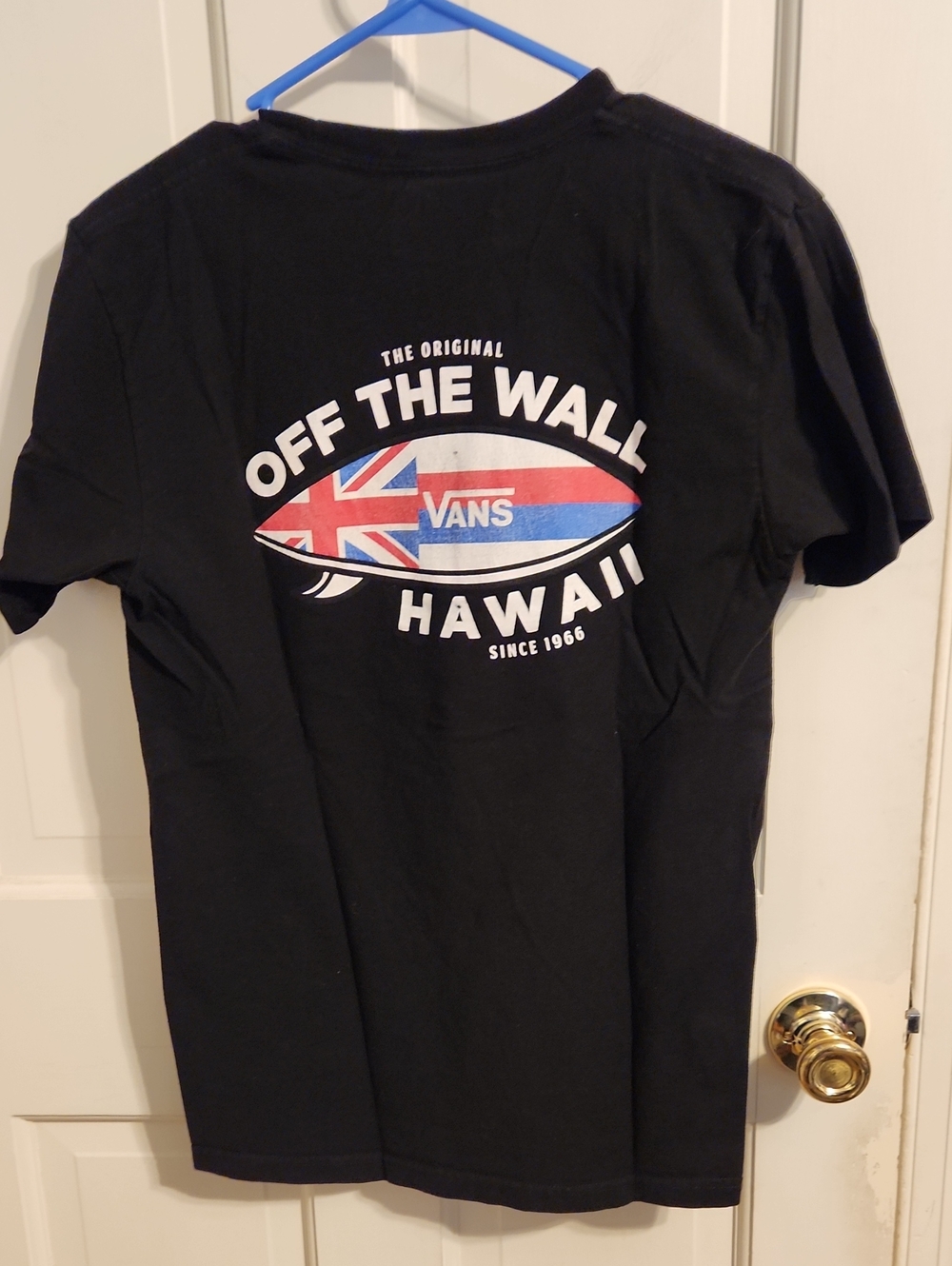 VANS Hawaii Men's Small Tee Shirt Black